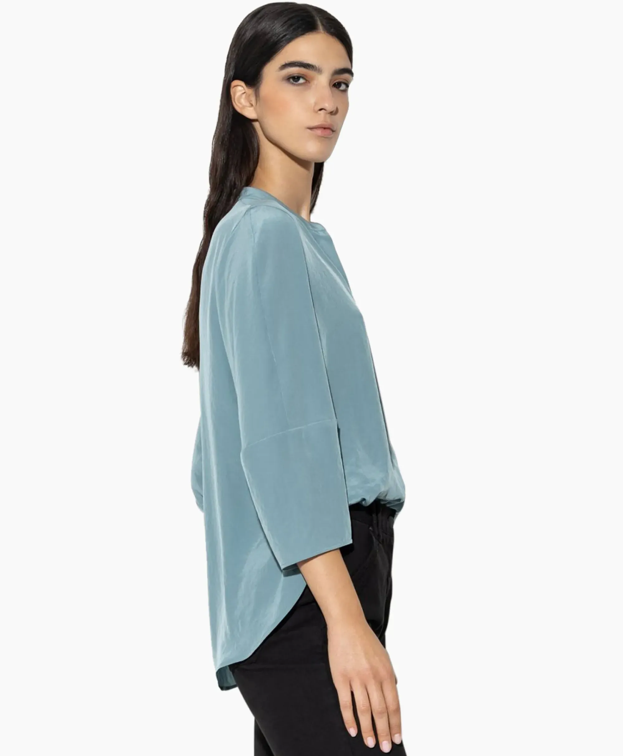 Blouses^Luisa Cerano Blouse 298445/3597-0 Aqua