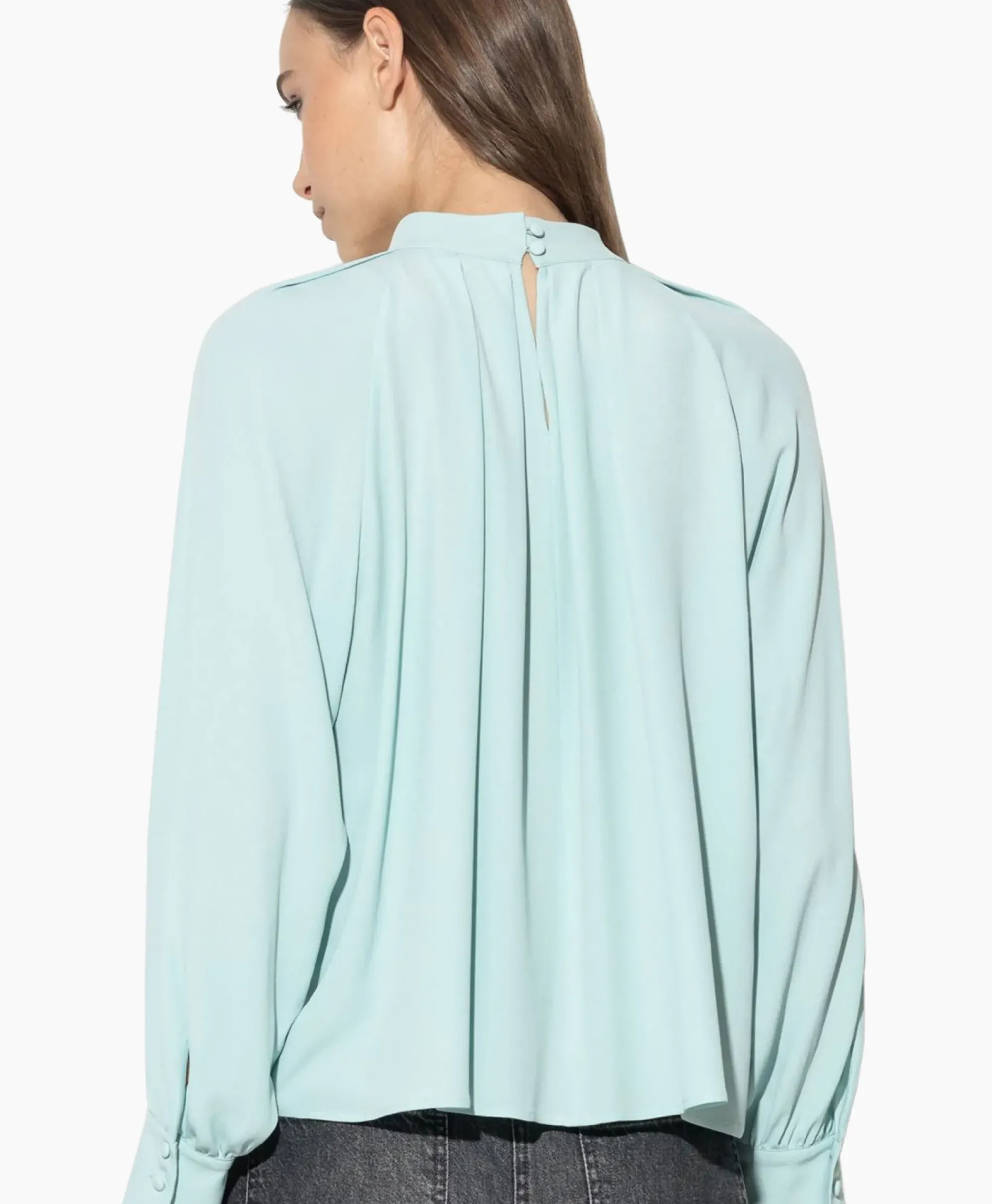 Blouses^Luisa Cerano Blouse 298418/2179-0 Aqua