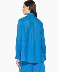 Blouses^Luisa Cerano Blouse 298331/3500-0 Blauw