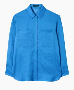 Blouses^Luisa Cerano Blouse 298331/3500-0 Blauw