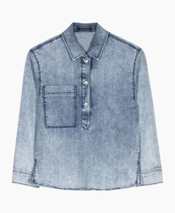 Blouses^Luisa Cerano Blouse 298424/3474-0 Blauw