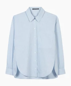 Blouses^Luisa Cerano Blouse 298442/3600-0 Blauw Dessin