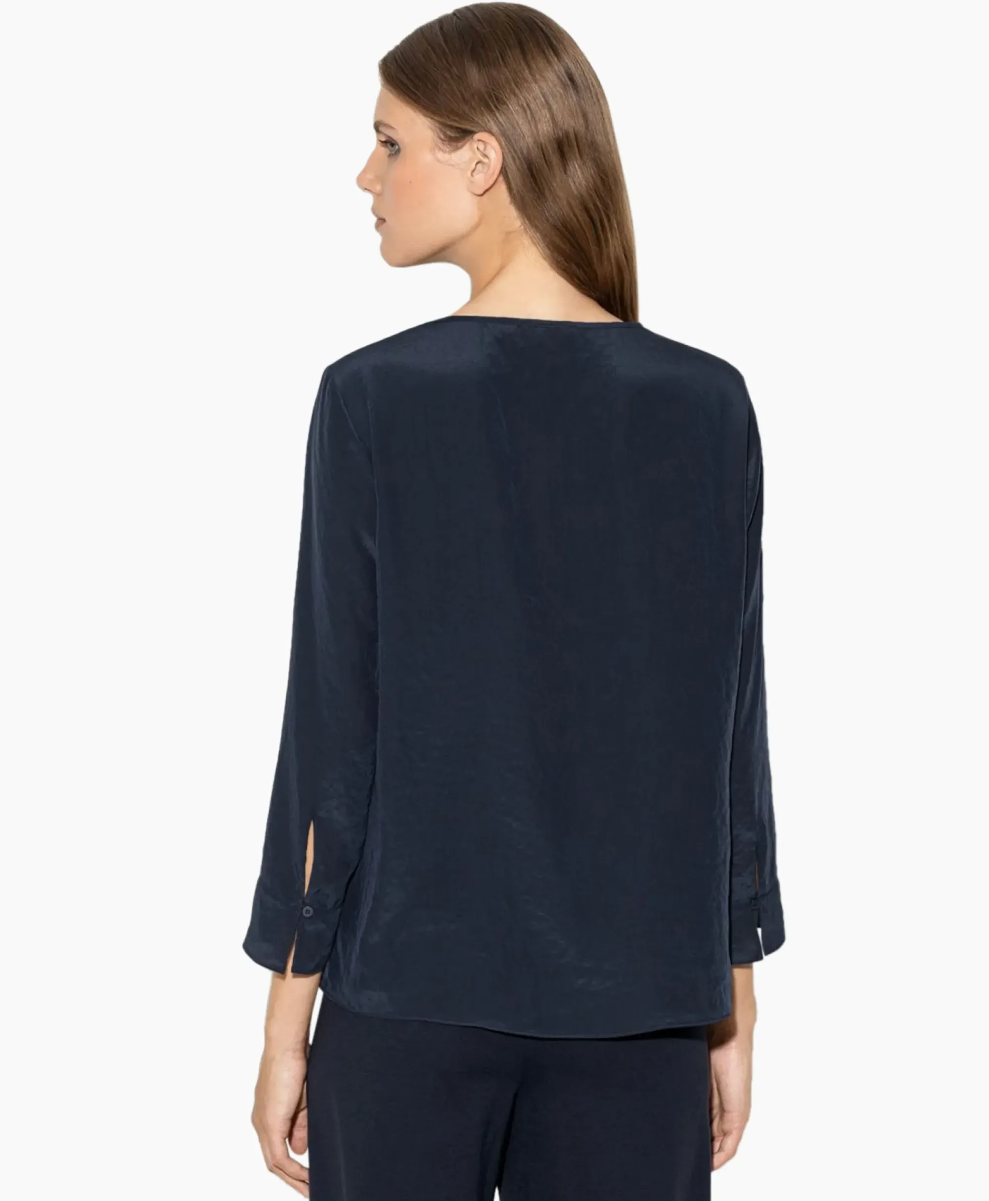 T-Shirts & Tops^Luisa Cerano Blouse 297504/3597-0 Donker Blauw