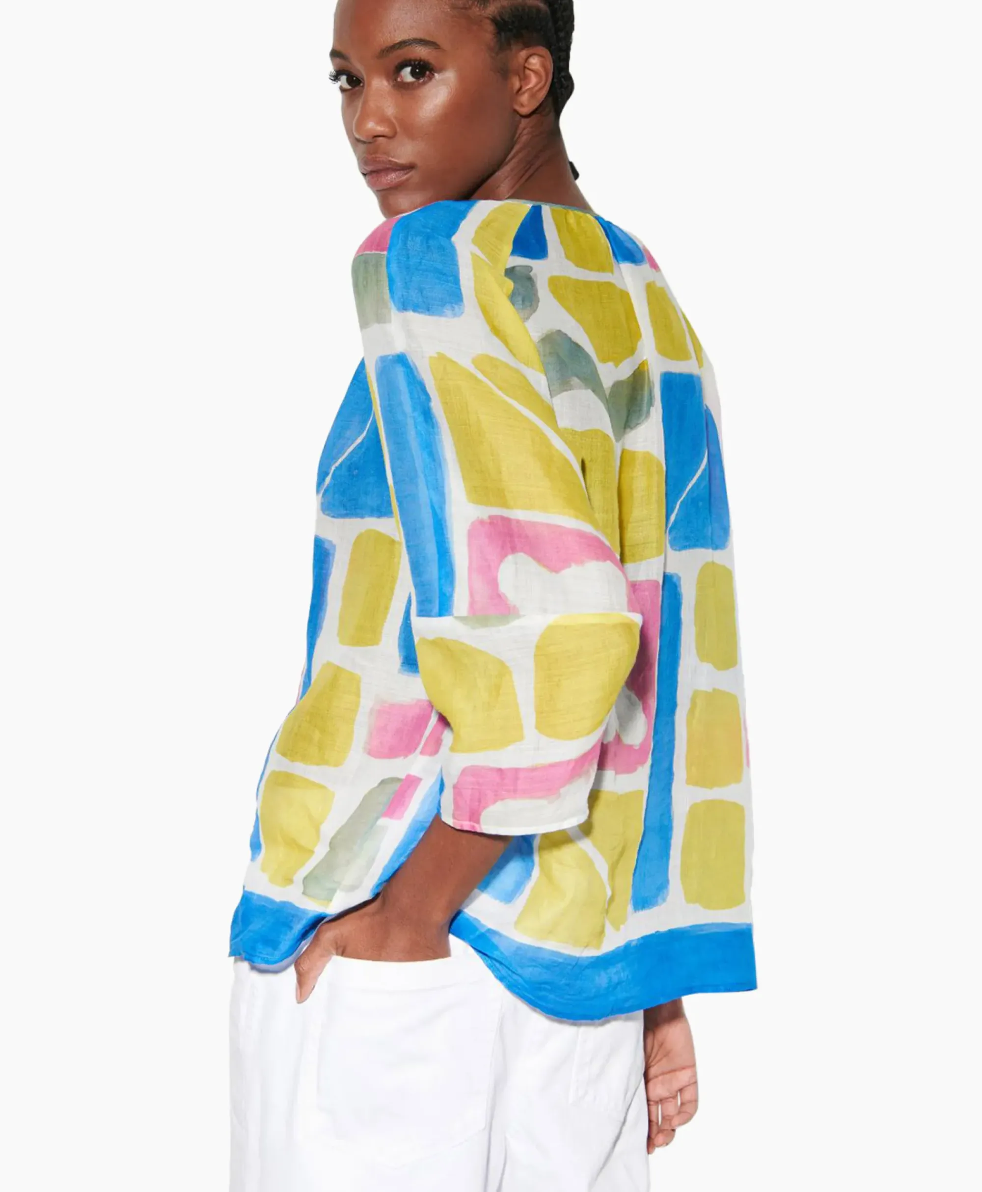Blouses^Luisa Cerano Blouse 298376/3625-0 Off White