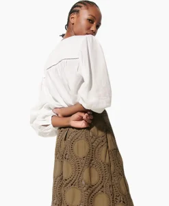 Blouses^Luisa Cerano Blouse 298458/3500-0 Off White