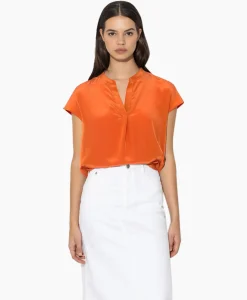 Blouses^Luisa Cerano Blouse 298461/3597-0 Oranje
