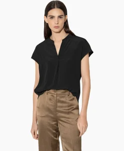Blouses^Luisa Cerano Blouse 298461/3597-0 Zwart Dessin