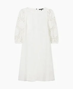Jurken^Luisa Cerano Jurk 798504/3500-0 Off White