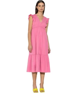 Jurken^Luisa Cerano Jurk 798491/3342-0 Roze