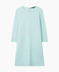 Jurken^Luisa Cerano Midi Jurk 798450/3453-0 Aqua