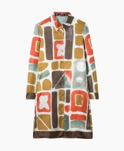 Jurken^Luisa Cerano Midi Jurk 798495/3626-0 Diverse