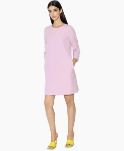 Jurken^Luisa Cerano Midi Jurk 798450/3453-0 Lavendel