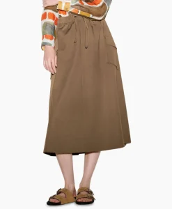 Rokken^Luisa Cerano Midi Rok 598191/3342-0 Diversen