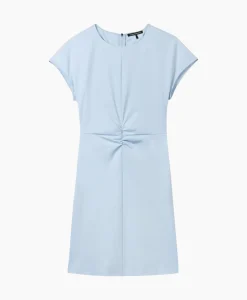 Jurken^Luisa Cerano Mini Jurk 798470/3289-0 Licht Blauw