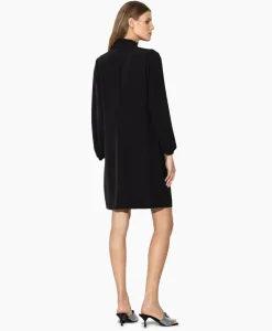 Jurken^Luisa Cerano Mini Jurk 798480/3417-20 Zwart Dessin