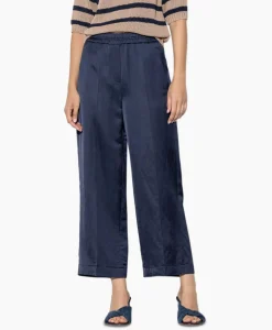 Broeken^Luisa Cerano Pantalon 698524/3596-0 Donker Blauw