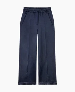 Broeken^Luisa Cerano Pantalon 698524/3596-0 Donker Blauw