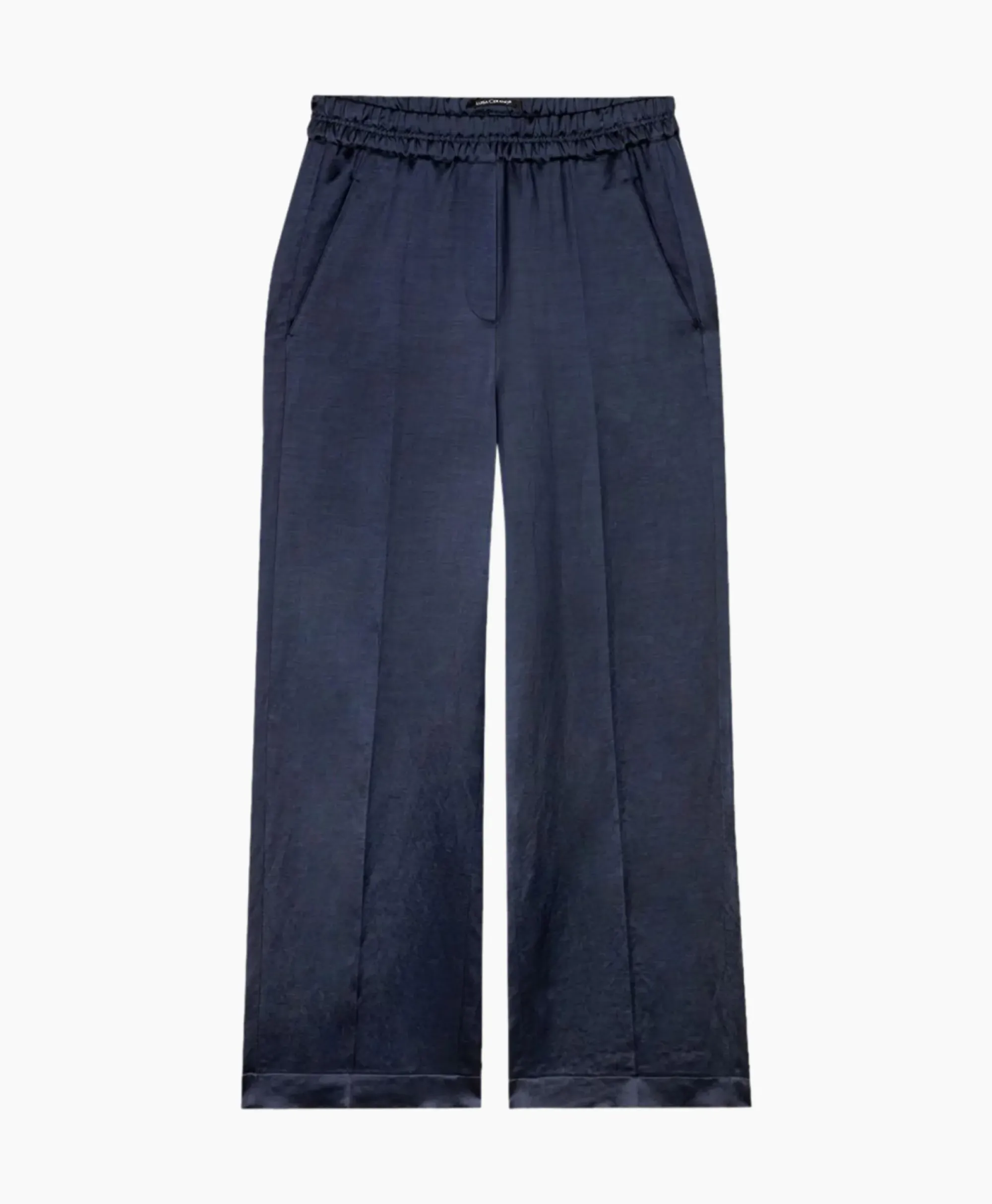 Broeken^Luisa Cerano Pantalon 698524/3596-0 Donker Blauw