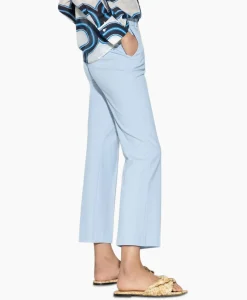 Broeken^Luisa Cerano Pantalon 698644/3289-0 Licht Blauw