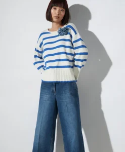 Truien^Luisa Cerano Pullover 178249/5856-0 Blauw