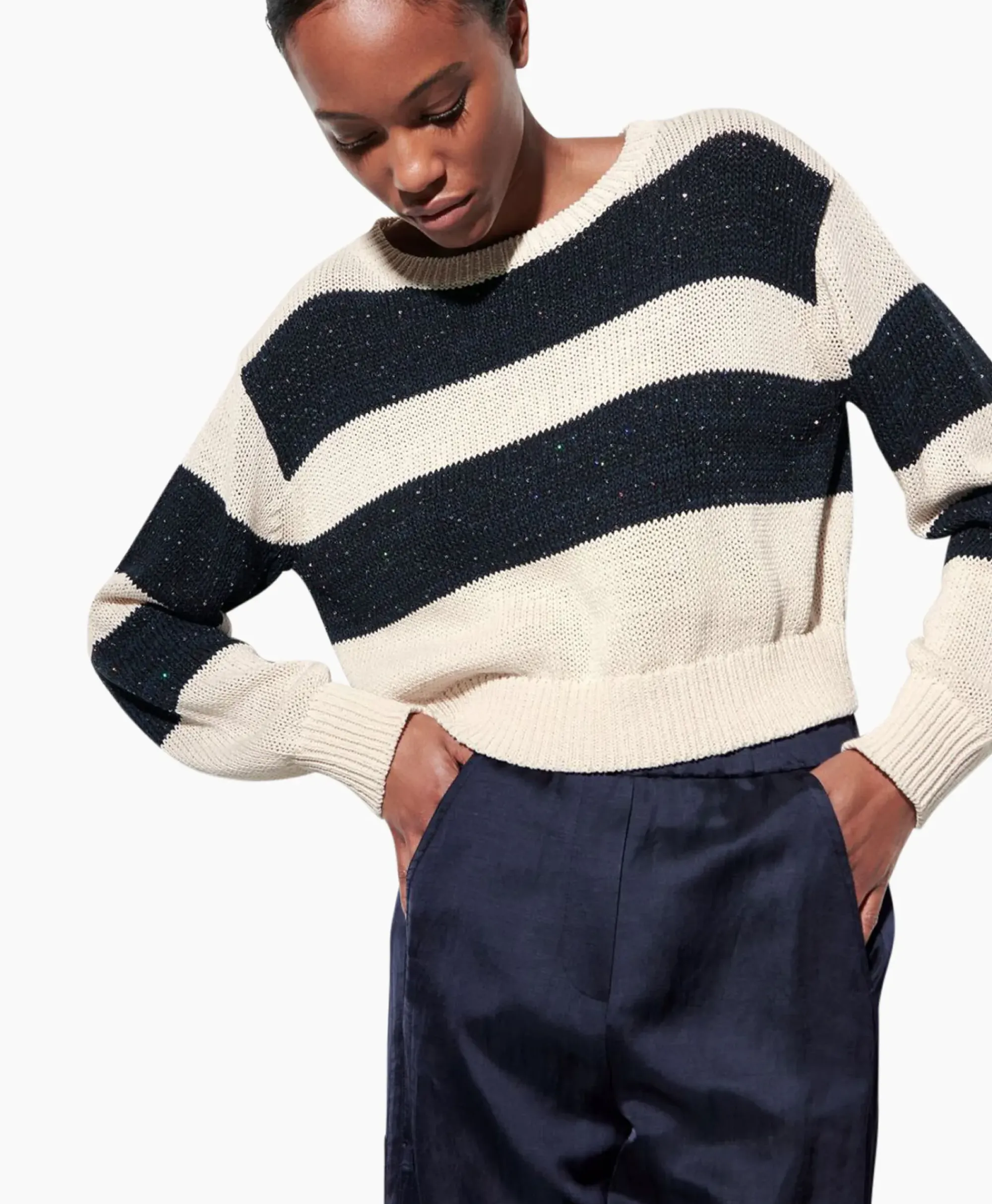 Truien^Luisa Cerano Pullover 198380/5894-0 Bruin