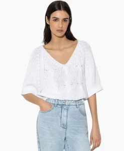 T-Shirts & Tops^Luisa Cerano Pullover 198409/5856-0 Wit