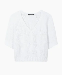 T-Shirts & Tops^Luisa Cerano Pullover 198409/5856-0 Wit