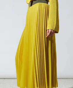 Rokken^Luisa Cerano Rok 578200/3505-0 Geel