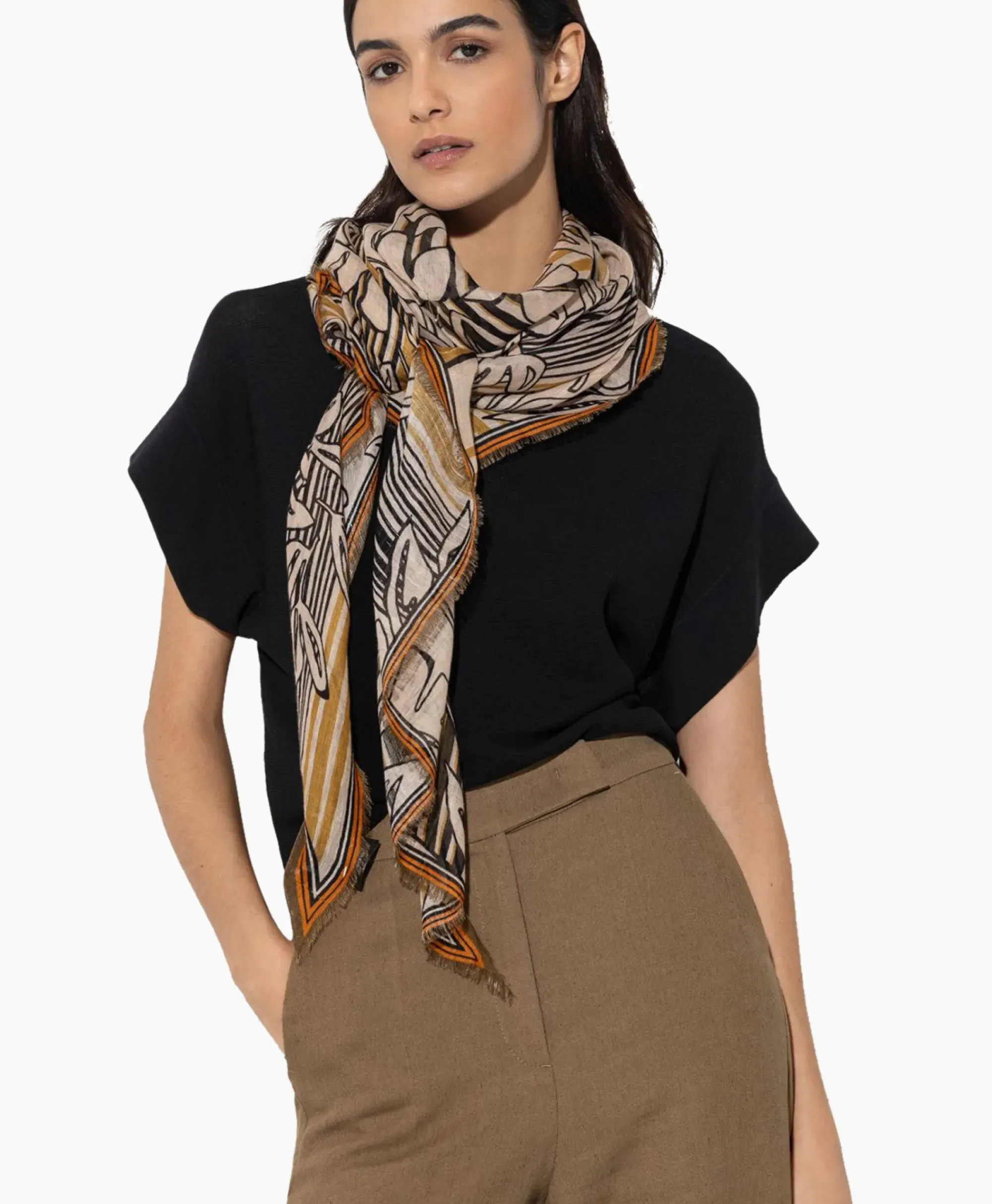 Sjaals^Luisa Cerano Sjaal 898784/9417-0 Diverse