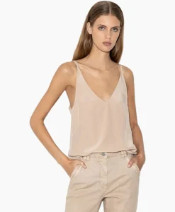 T-Shirts & Tops^Luisa Cerano Top 398110/3597-13 Beige