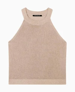T-Shirts & Tops^Luisa Cerano Top 198398/5335-0 Beige