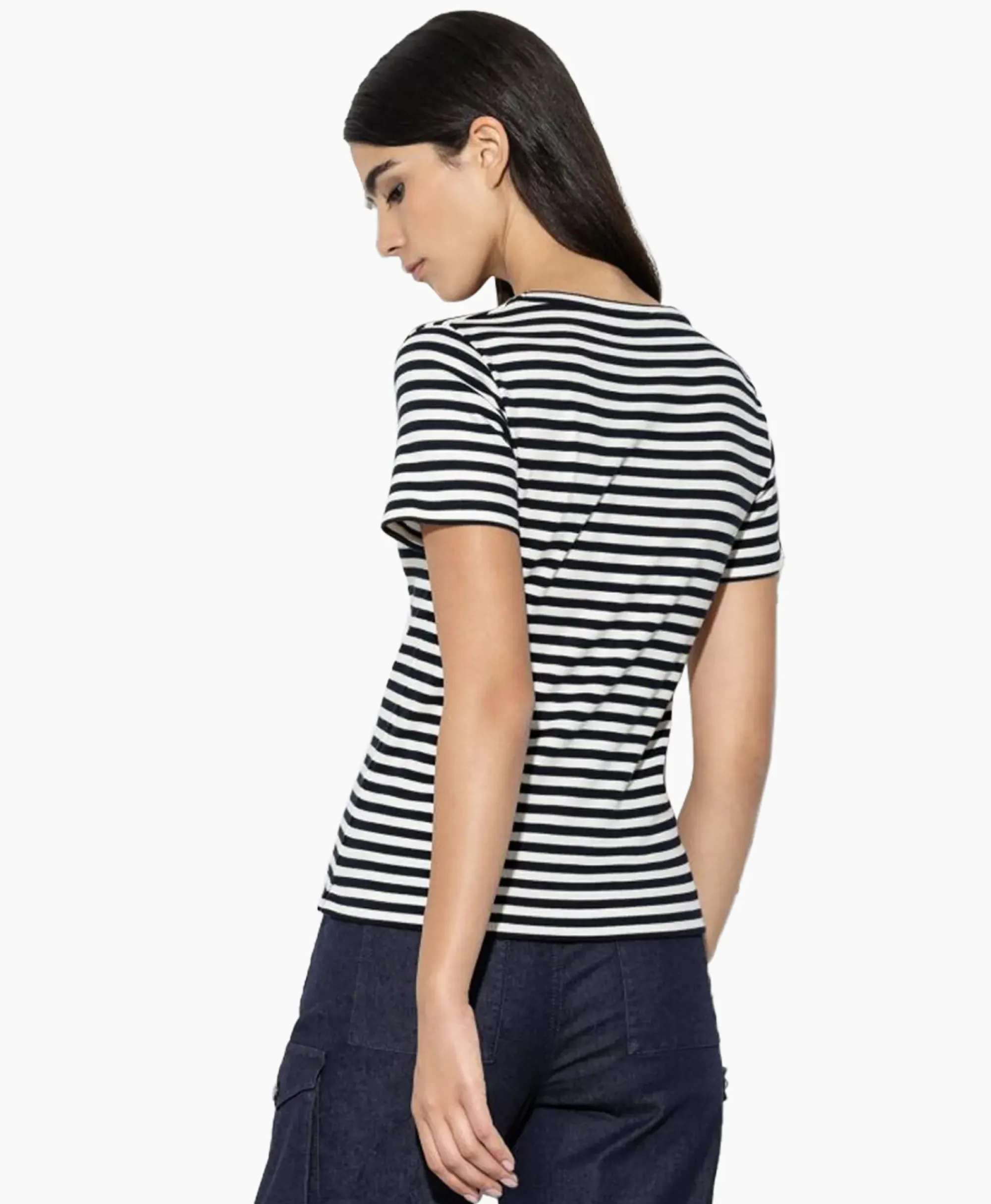 T-Shirts & Tops^Luisa Cerano T-Shirt Korte Mouw 398151/7802-0 Diversen