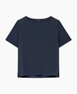 T-Shirts & Tops^Luisa Cerano T-Shirt Korte Mouw 398117/7600-0 Donker Blauw