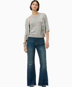 Vesten^Luisa Cerano Vest 488310/5157-0 Licht Grijs