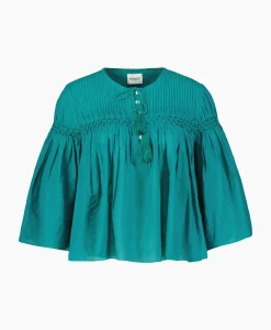 Blouses^Marant Étoile Marant Etoile Blouse Axeliana-Ge Groen
