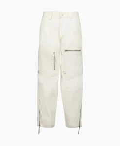 Broeken^Marant Étoile Marant Etoile Cargobroek Kelvin-Gc Ecru