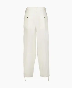 Broeken^Marant Étoile Marant Etoile Cargobroek Kelvin-Gc Ecru