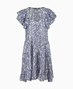 Jurken^Marant Étoile Marant Etoile Jurk Godrana Dress Blauw