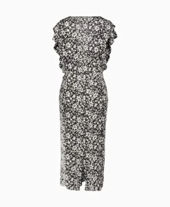 Jurken^Marant Étoile Marant Etoile Midi Jurk Epolia-Gc Zwart