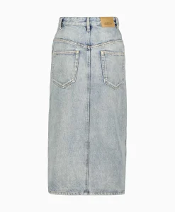 Rokken^Marant Étoile Marant Etoile Midi Rok Vandy-Ga Blauw