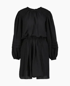 Jurken^Marant Étoile Marant Etoile Mini Jurk Ladjo-Gb Zwart
