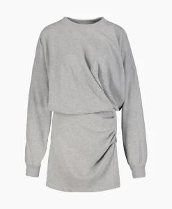 Jurken^Marant Étoile Marant Etoile Mini Jurk Samuela-Gc Grijs