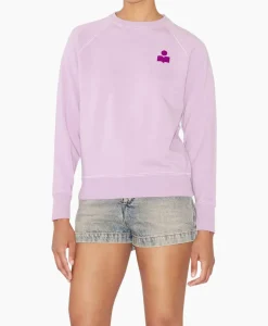 Truien^Marant Étoile Marant Etoile Pullover Milla-Ga Paars