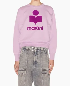 Truien^Marant Étoile Marant Etoile Pullover Mobyli Lila
