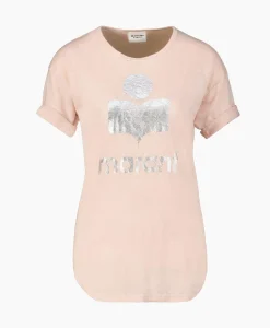 T-Shirts & Tops^Marant Étoile Marant Etoile T-Shirt Korte Mouw Koldi-Gc Pink