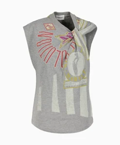 T-Shirts & Tops^Marant Étoile Marant Etoile T-Shirt Korte Mouw Nayda-Gb Grijs