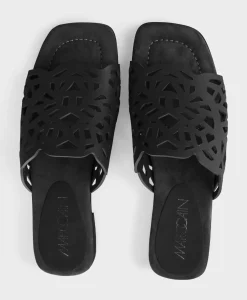 Sandalen^Marccain Bags And Shoes Sandaal Ub Sg.18 L28 Zwart