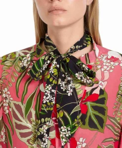 Blouses^Marccain Collectie Blouse Vc 51.40 W61 Licht Rood