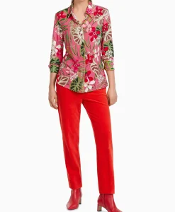 Blouses^Marccain Collectie Blouse Vc 51.42 J28 Licht Rood