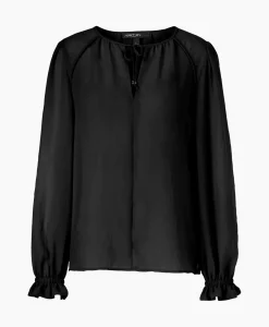 Blouses^Marccain Collectie Blouse Wc 51.33 W30 Zwart